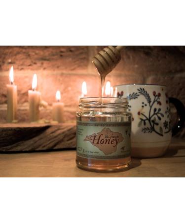 Isle of Wight Honey - 227g - Pure IOW Honey - Single Origin Honey - Raw Unpasteurised Honey - Natural Honey - Buy Online on GoSupps.com