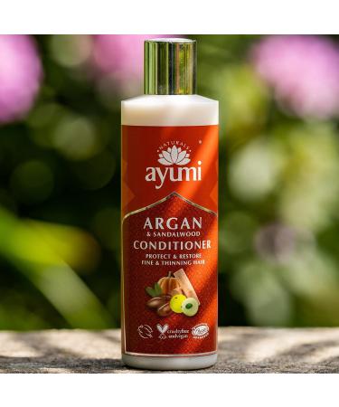 Buy Ayumi Argan & Sandalwood Conditioner - Vegan Cruelty-Free Dermatologically Tested | 294 ml - International Shipping Available - Buy Online on GoSupps.com