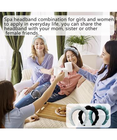 Sponge Spa Headband for Washing Face (Green) - Buy Online on GoSupps.com