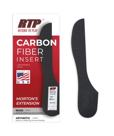 RTP RETURN TO PLAY Carbon Fiber Modified Morton's Extension Arthritic Shoe Insert 29 cm Men's Size 12 Made in the USA 29 cm Mens 12