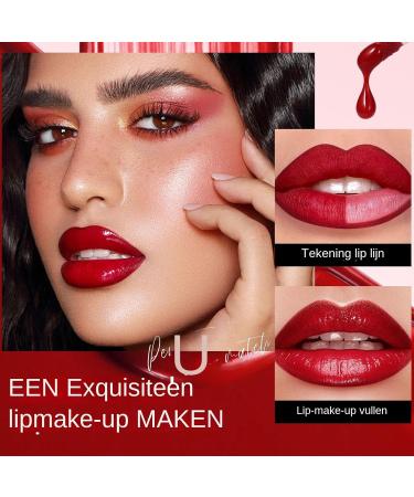 Lip Gloss Set 6 Pieces Matte Lip Balm & Lip Pencil In Water Resistant Easy Application Formula Moisturizing nongreasy and perfect for everyday wear parties and special occasions - Buy Online on GoSupps.com