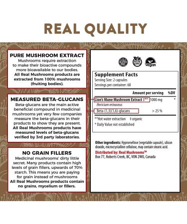 Real Mushrooms RealBoost (60ct) Lions Mane (120ct) Cordyceps & Turkey Tail Mushroom Powder & Capsules Bundle - Mushroom Supplement for Energy Vitality Endurance & Cognition - Vegan Non-GMO - Buy Online on GoSupps.com
