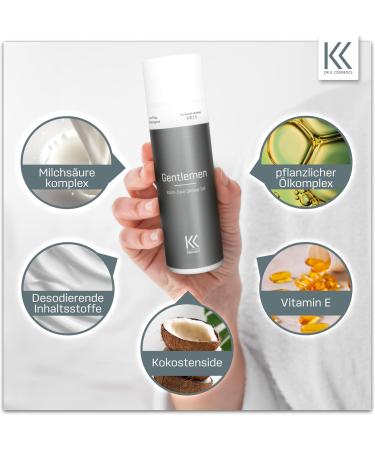 Dr. K. Cosmetics Gentlemen Intimate Care Shower Gel - Urologist-Developed Men s Intimate Wash - Buy Online on GoSupps.com