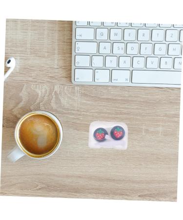 Homsfou 5-Section Travel Contact Lens Container | Cosmetic Lens Case for Easy Lens Care & Trips - Buy Online on GoSupps.com