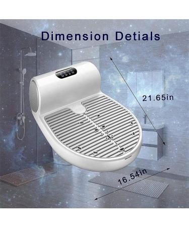 WEVRMQDY LXINDM Body Dryer 1350w Negative Ions Body Heater Blow Dryer Waterproof All-Round Quick-Drying Feet Touch Panel Drying Machine Body Care Dryer White Matte (Color : Withoutweightscale) - Buy Online on GoSupps.com