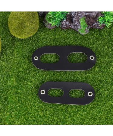 Adjustable Lizard Traction Rope & Leather Wings Leash - 3 Piece Pet Climbing Belt - Cool Black Training Accessory - Buy Online on GoSupps.com