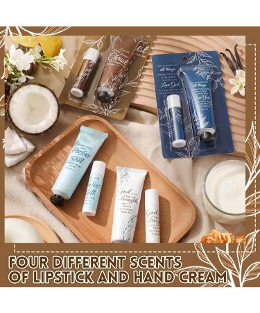 Leelosp Christian Religious Gifts for Women - God Says You Are - Mini Hand Cream and Lip Balm Birthday Gift for Women Sister Friend Daughter Mom Grandma Female Coworker (Light Color 8 Packs) Light Color 8 - Buy Online on GoSupps.com