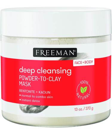 Freeman Beauty Deep Cleansing Powder-To-Clay Beauty Mask 13 oz (370 g)