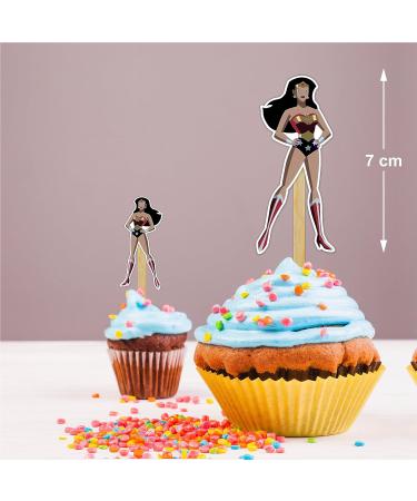 Seyal Wondr Woman Cupcake Topper - Buy Online on GoSupps.com
