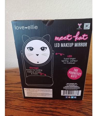 Love Ellie LED Lighted Kitty Swivel Mirror - Illuminate Your Beauty with Style - Buy Online on GoSupps.com
