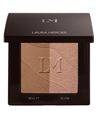 Laura Mercier Infusion de couleur bronze Longue tenue 12 heures poudre bronzante sans talc lisse la peau l g re et respirante lueur naturelle duo avec finitions mates et lumineuses 30 Cannes