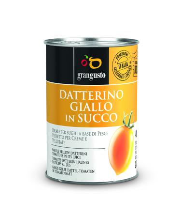 Grangusto Datterino yellow whole in juice "pomegranate" 400 g pack of 12