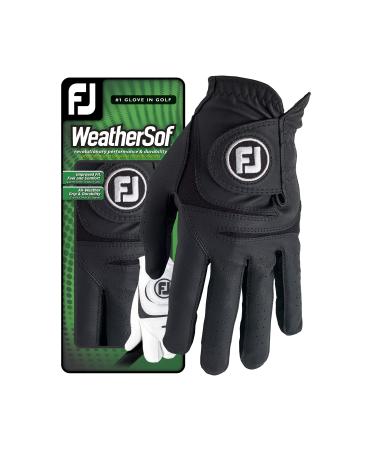 Callaway Footjoy WeatherSof Men's Golf Glove L Right Hand (for left-handers) Black