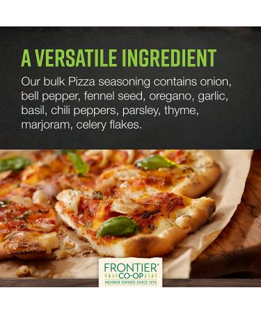 Frontier Natural Products Pizza Seasoning 16 oz - Premium Pizza Spice Blend - Buy Online on GoSupps.com