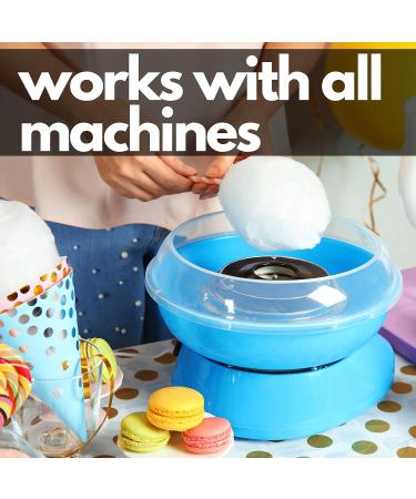 Cotton Candy Floss Sugar (Bubblegum) - 1LB | Product of Canada| Easy Candy Forming| Works With Almost All Machines| Reusable Jars to Lock in Freshness| Flavoured Floss Ideal for Snack Desserts Party Carnivals and More| By Elo's Premium - Buy Online on GoSupps.com