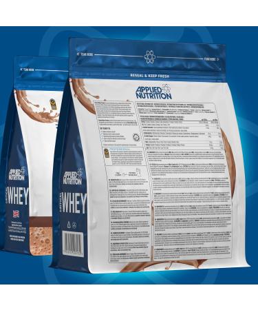 Applied Nutrition Critical Whey Protein Powder 900g - High Protein Milkshake with BCAAs & Glutamine - Chocolate Flavor - 30 Servings - Buy Online on GoSupps.com