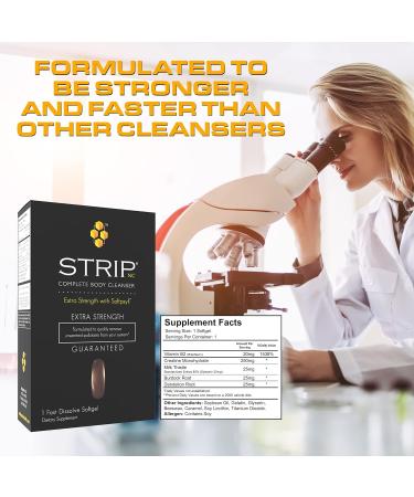 Wellgenix Strip NC Complete Body Cleanser- Extra Strength with Softpsyll- 2 Pack Fast Dissolve Softgels - Buy Online on GoSupps.com