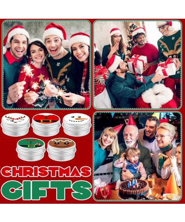 Dansib 25 Pcs Christmas Lip Balm Gifts Bulk Elf Peppermint Candy Flavor Lip Balms Tins Employee Appreciation Thank You Gifts Christmas Stocking Stuffers for Women Men Coworkers Teachers(Casual Style) - Buy Online on GoSupps.com