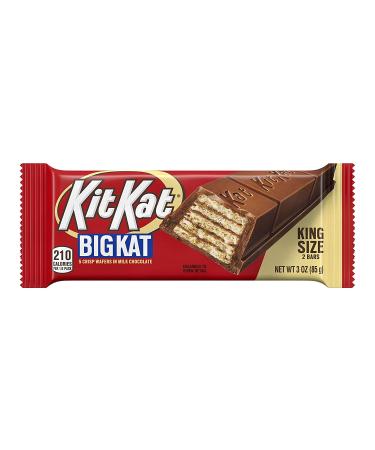 KIT KAT BIG KAT King Size Candy Bar, Milk Chocolate Covered Crisp Wafer - Pack of 16, 3 Ounces Each - Buy Online on GoSupps.com