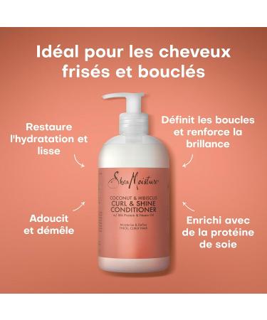 SheaMoisture Shampoo Conditioner and Smoothie for Thick and Curly Hair Coconut & Hibiscus Shampoo 1 x 384 ml Conditioner 1 x 384 ml Smoothie 1 x 326 ml - 3 items - Buy Online on GoSupps.com