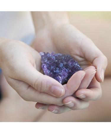 Chakra Stones Premium Kit in Wooden Box - Healing Crystals Set with Rose Quartz and Amethyst Cluster - Includes Chakra Pendulum, Quartz Points, and 82 Page EBook - Gift Ready Healing Collection - Buy Online on GoSupps.com