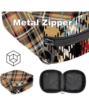 Javenproeqt Portable Women's Binding Bags | Menstrual Cup Pockets & Pads | Trendy Bags for Teen Girls | Stylish Tampon Holders | Retro Audio Tapes - Multicolored - Buy Online on GoSupps.com