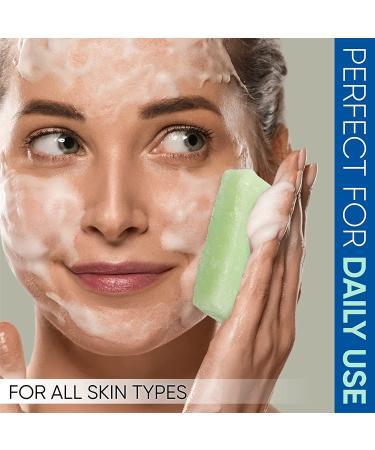 T.Taio Aloe Vera Soap Sponge | Gentle Shower Scrubber for Dirt & Oil Removal | Massage & Lather Foot Elbow & Face | Fresh Scent Bathroom Accessory - International Shipping Available - Buy Online on GoSupps.com