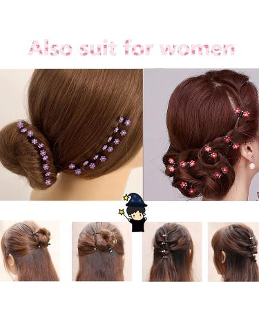 LFRANK 65pcs Mini Claw Hair Clips Mix Colored Kids Hair Accessories for Girls Women Flower Hair Clips for Thin Hair Small Hair Claw Clips Metal Clamps Mini Hair Bangs Hair Pins Crystal Cute Hair Clip - Buy Online on GoSupps.com