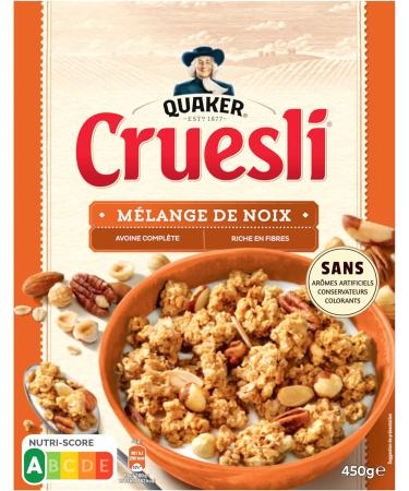 Quaker Cruesli Mixed Nuts 450g (Packaging may vary) - Buy Online on GoSupps.com