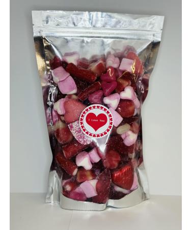 I Love You Valentines Day Filled Pick N Mix Sweet Treat Pouch Love Heart 600g
