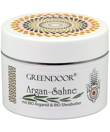 Greenendoor Body Butter - Vegan Argan Cream 200ml | Organic Argan Oil & Shea Butter | Luxury Natural Body Cream for Women - Buy Online on GoSupps.com