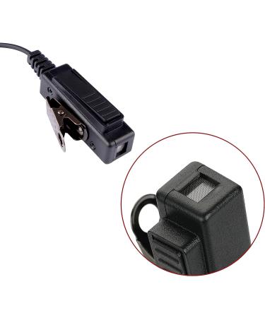 Motorola CP200 CP200D Earpiece - Compatible with BPR40 CP100D CP185 RDM2070D - Two Way Radio Headset Surveillance Kit - Police Headphones (Motorola 2 pin) - Buy Online on GoSupps.com
