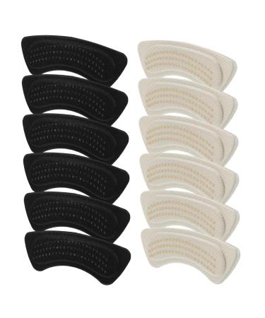 Hemoton 6 Pairs High Heel Insole Convenient Heel Stickers Comfortable Heel Cushions High Heel Comfort Pads Shoe Heel Protectors Heel Liners Shoe Pads for Women Shoes Shoe Heel Grips Sponge
