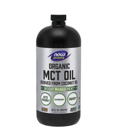 Now Foods Sports Organic MCT Oil 32 fl oz (946 ml)