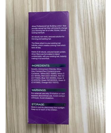 Buy Dark Brown Hair Fibers for Thinning Hair - 27.5g | Instantly Conceal Hair Loss & Revitalize Hair Women - Buy Online on GoSupps.com