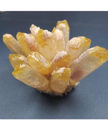 Home Decoration 1pcs Natural Citrine Phantom Quartz Crystal Cluster Specimen Stones (Size : 400-500g) - Buy Online on GoSupps.com