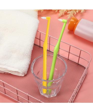 Ieron Tuft Toothbrush Set - 2 Pieces Pointed & Flat Soft Slim Design for Detail Cleaning | International Shipping - Buy Online on GoSupps.com