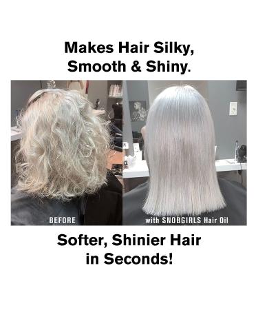 SNOBGIRLS CURALIGN Leave-In Hair Oil with Argan, Babassu & Olive Oil for Smoothing Control - Hyaluronic Acid, Ceramides, Peptides & Vitamins - Detangling Oil for Unruly, Curly, Frizz-Prone Hair - Buy Online on GoSupps.com