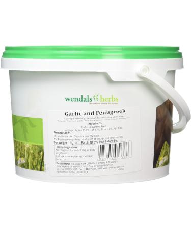 Wendals Garlic & Fenugreek Supplement - 1kg | Boosts Immunity & Digestion - Buy Online on GoSupps.com