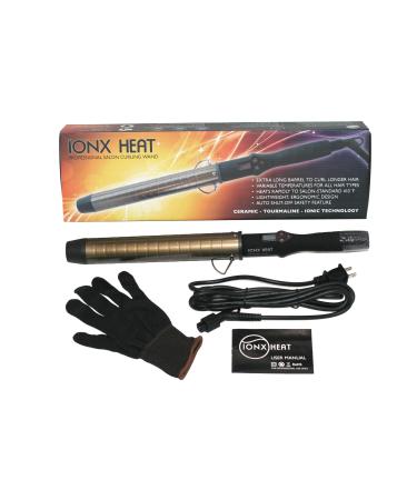 IONX HEAT Professional Curling Wand (1.5 )