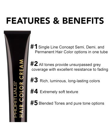 Shop Prorituals Dark Brown 3 Hair Color Cream - Premium International Shipping - Buy Online on GoSupps.com
