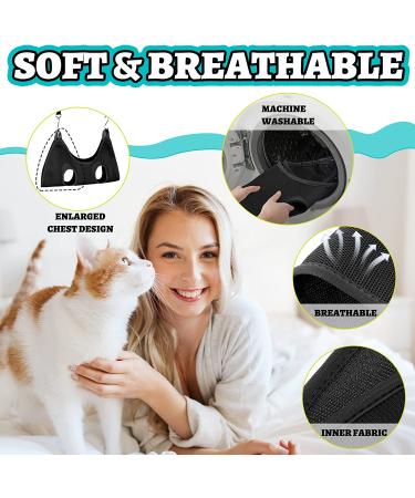 Ferraycle 14-in-1 Pet Grooming Hammock Harness for Dogs & Cats - Nail Trimming Sling with Clippers, File, Comb | Large Size Restraint Bag in Blue & Black - Buy Online on GoSupps.com