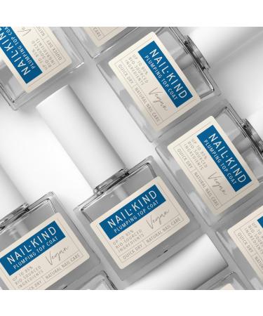 NAILKIND Plumping Top Coat - Mr Volume - Instant Gel-Look Shine - Voluminous Finish - Quick Dry Top Coat - Long Lasting Top Coat - Seals Nail Colour - Enhances Durability - 8ml Nail Plumping Top Coat - Buy Online on GoSupps.com