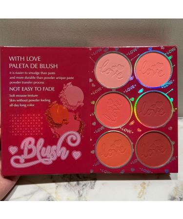 Cosmetic Makeup Kit | 6 Panels Cosmetic with Matte and Shimmer Effect Eyeshadow and Illuminating Set For Photography Scene Dating and Mother Wife Girlfriend Sisters - Buy Online on GoSupps.com