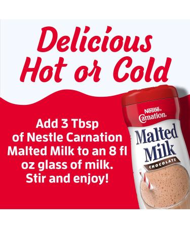 Nestle Carnation Malted Milk Chocolate Flavour 368g Tub - Buy Online on GoSupps.com