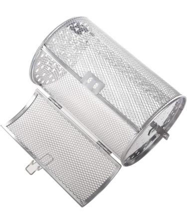 Spactz 12 x 18 cm Stainless Steel Swivel Cage for Roasted Coffee Beans Roasted Nuts Toasted Cage - Buy Online on GoSupps.com
