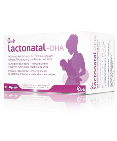 lactonatal+DHA Think with vitamins iodine and DHA: nutrients for mother and child during breastfeeding 30 film-coated tablets + 30 capsules