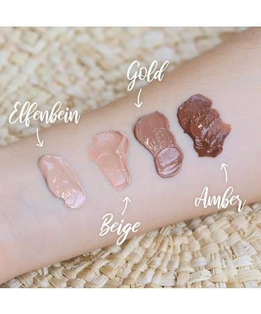 Laboratoires de Biarritz Tinted Sunscreen Face - Amber LSF30 ALGA Maris Bio-Certified - Hydrated Matted Healthy Glow - 50 ml - Made in France - Buy Online on GoSupps.com