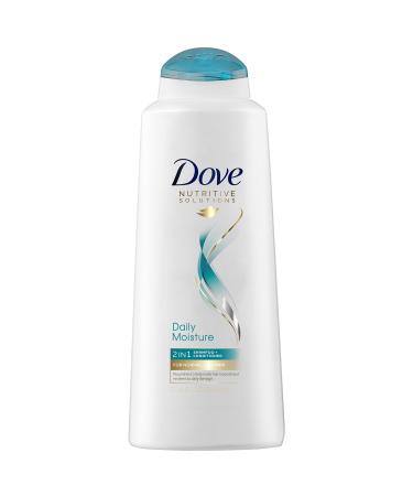 Dove Daily Moisture Therapy 2 In 1 Shampoo and Conditioner 20.4 Ounce ( Pack of 2)