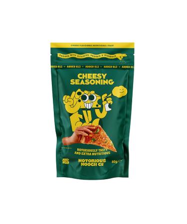 Nutritional Yeast Flakes B12 – Unripe Cheese Flavor | Nooch Vegan Gluten Free | Non-GMO 80g